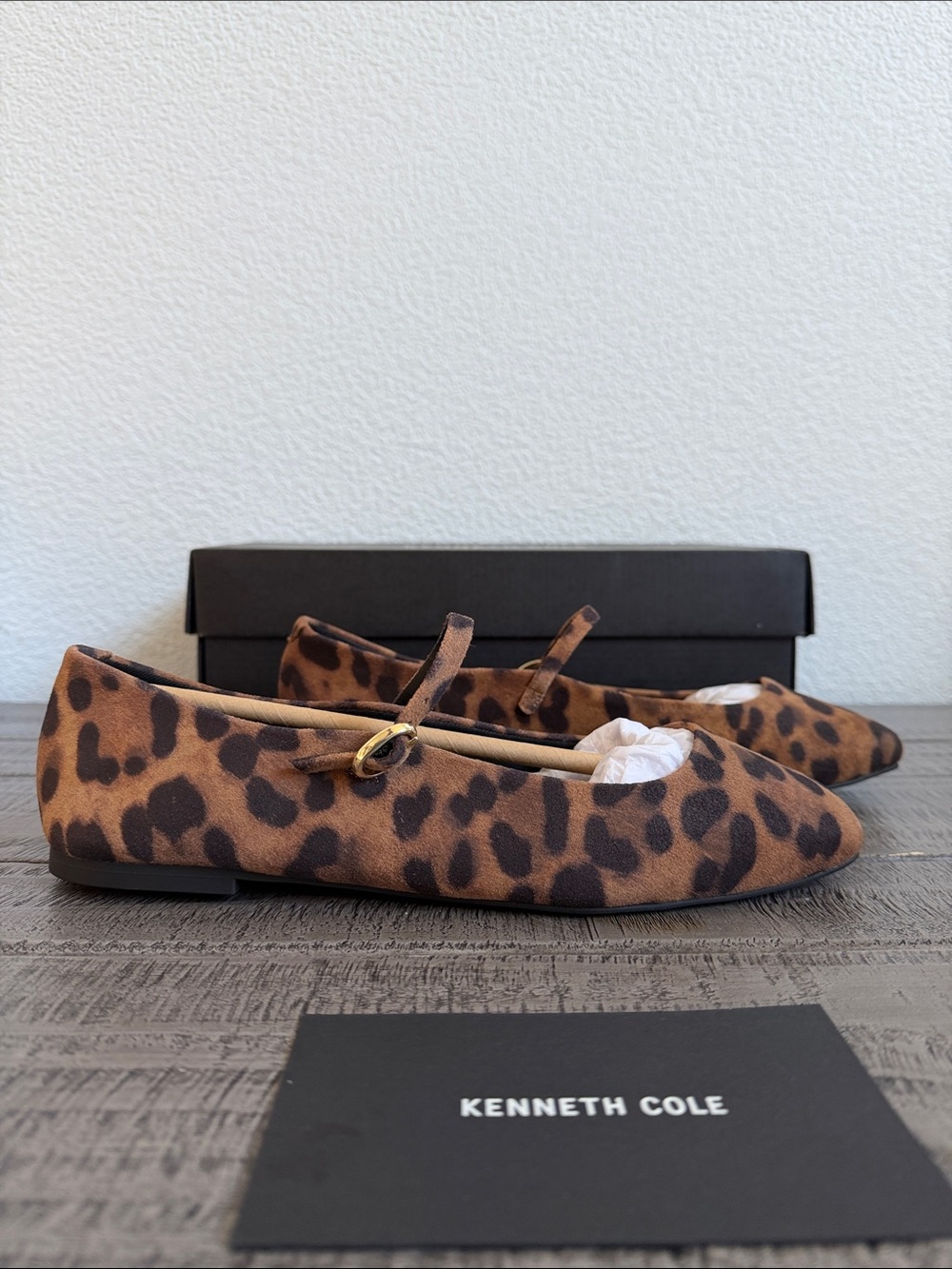 Kenneth Cole New York Women's Jasper Mary Jane Ballet Flats NIB